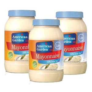 American Garden Lite Mayonnaise 3 Pack (450g Per Jar)