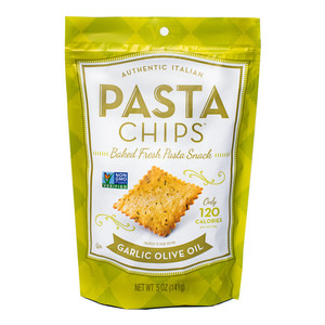 Pasta Chips Garlic Olive Oil Snack 14g