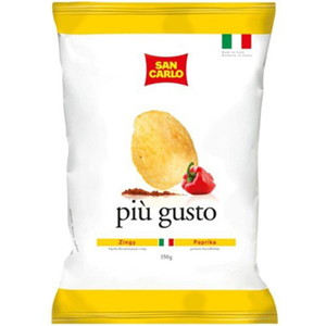 San Carlo Piu Gusto Paprika Vivace Crisps 150g