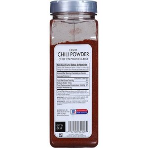 McCormick Culinary Light Chili Powder 580g