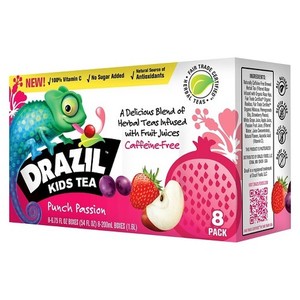 Drazil Kids Tea Punch Passion 8 Pack (200ml per Pack)
