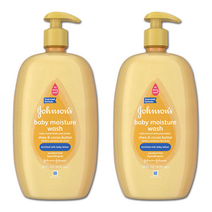 Johnson & Johnson Shea & Cocoa Butter Body Wash 2 Pack (828ml per bottle)