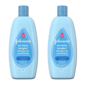 Johnson & Johnson No More Tangles Shampoo & Conditioner 2 Pack (532ml per bottle)