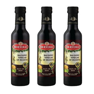 Bertolli Balsamic Vinegar of Modena 3 Pack (250ml Per Bottle)