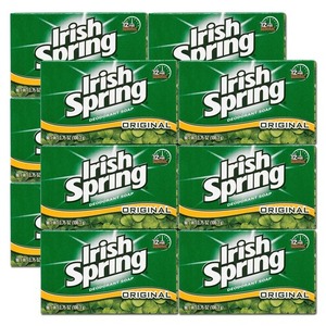 Irish Spring Deodorant Soap - Original 12 Pack (106g per pack)