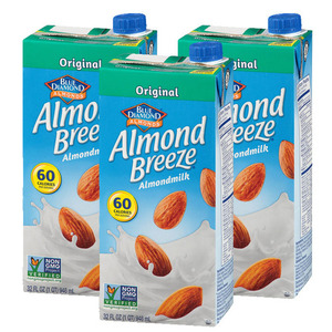 Blue Diamond Almond Breeze Original Almondmilk 3 Pack (946ml Per Pack)