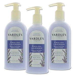Yardley London English Lavender Hand Soap 3 Pack (248ml per bottle)
