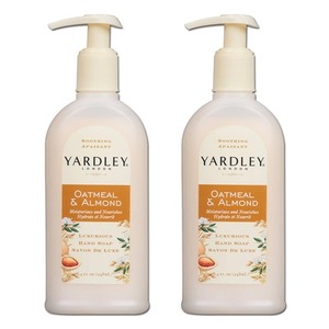 Yardley London Oatmeal & Almond Hand Soap 2 Pack (248ml per bottle)