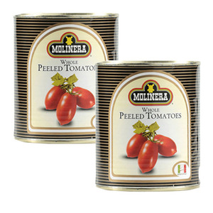 Molinera Whole Peeled Tomatoes 2 Pack (400g Per Can)