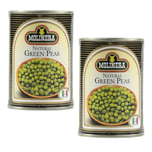 Molinera Green Peas 2 Pack (400g Per Can)