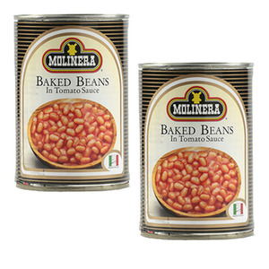 Molinera Baked Bean in Tomato Sauce 2 Pack (400g Per Can)