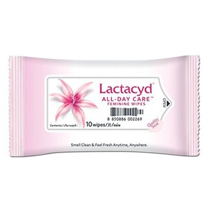 Lactacyd Allday Care Wipes 10 Count