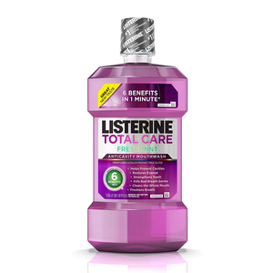 Listerine Total Care Fresh Mint Anticavity Mouthwash 1L