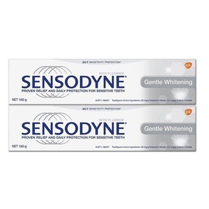 Sensodyne Gentle Whitening Toothpaste 2 Pack (160g per tube)