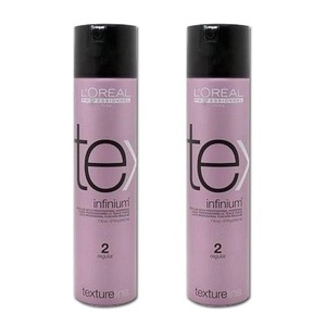 L'Oreal Infinium Hair Spray 2 Pack (224ml per can)