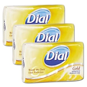Dial Gold Antibacterial Soap Bar 3 Pack (113g per pack)