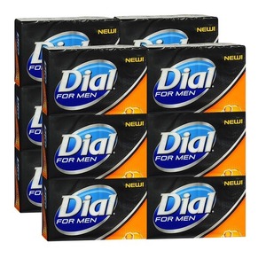Dial Men Power Scrub Soap Bar 12 Pack (113g per pack)