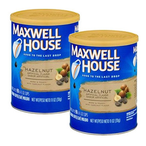 Maxwell House Hazelnut Ground Coffee 2 Pack (311g Per Can)