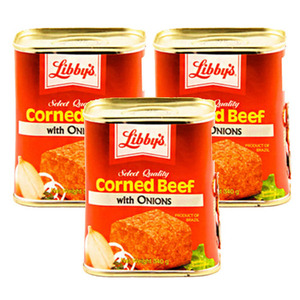 Libby's Corned Beef with Onions 3 Pack (340g Per Can)