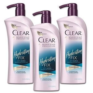 Clear Intense Hydration Fix Conditioner 3 Pack (621ml per bottle)