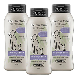 Wahl Odor Control Pet Shampoo 3 Pack (709ml per bottle)