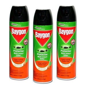 Baygon Protector Multi Insect Killer 3 Pack (500ml per pack)