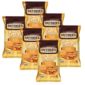 Snyder's of Hanover Pretzel Pieces Cheddar Cheese 6 Pack (340.2g per pack)