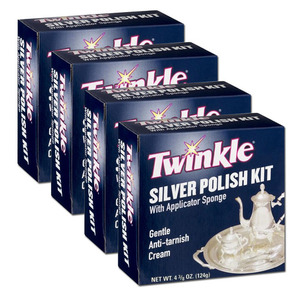 Twinkle Silver Polish Kit 4 Pack (124g per pack)