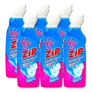 Zip Floral Toilet Bowl Cleaner 6 Pack (500ml per pack)