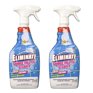 Clean-X Eliminate Shower Tub & Tile Cleaner 2 Pack (740ml per pack)