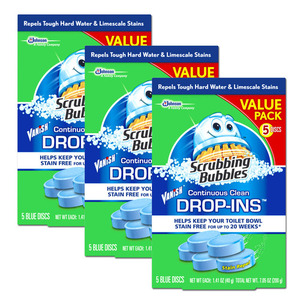 Scrubbing Bubbles Drop-Ins Toilet Cleaner 3 Pack (5's per box)