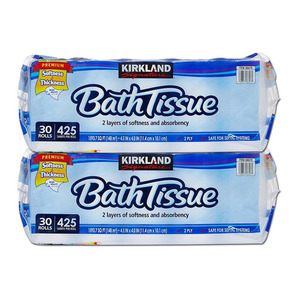 Kirkland Signature Bath Tissue 425 Sheets 2 Ply 2 Pack (30 Rolls per pack)