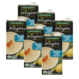 Imagine Foods Organic Potato Leek Creamy Soup 6 Pack (946ml per pak)