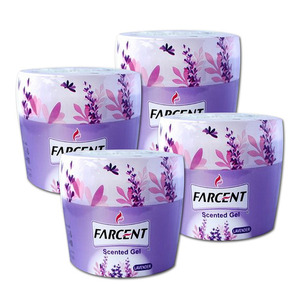Farcent Lavender Scented Gel 4 Pack (70g per pack)