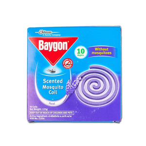Baygon Floral Scented Mosquito Coil 10's