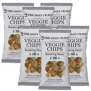 The Daily Crave Veggie Chips 6 Pack (566g per Pack)