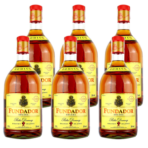 Fundador Solera Reserva Spanish Brandy 6 Pack (1.75L per Bottle)