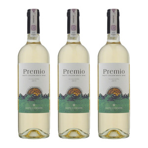 Santa Carolina Premio White Wine 3 Pack (750ml per Bottle)