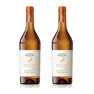 Maison Castle Chardonnay Grande Reserve Wine 2 Pack (750ml per Bottle)