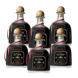 Patron XO Cafe Dark Cocoa Liqueur 6 Pack (750ml per Bottle)