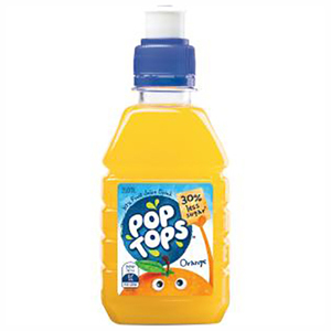 Pop Tops Orange Juice 250ml