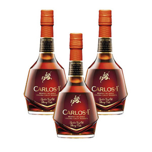 Carlos I Brandy De Jerez 3 Pack (700ml per Bottle)