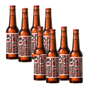 Brewdog 5AM Saint Red Ale Bottle 2 Pack (4x330ml per Pack)