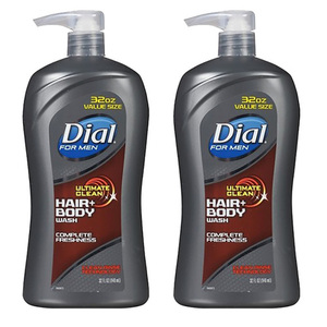 Dial Men Body Wash Ultimate 2 Pack (946ml Per Bottle)