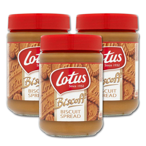 Lotus Biscoff Biscuit Spread 3 Pack (400g per pack)