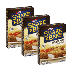 Kraft Shake 'N Bake Original Pork 3 Pack (128g per pack)