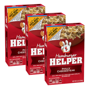 Betty Crocker Philly Cheese steak Hamburger Helper 3 Pack (184g per pack)