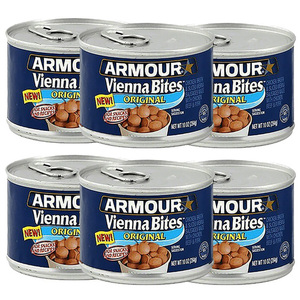 Armour Chix Vienna Bites 6 pack (283g per can)
