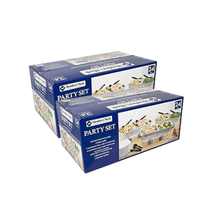 Daily Chef Party Set with Safe Heat Chafing Fuel 2 Pack (24's per pack)