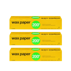 No Name Wax Paper 3 Pack (200ft per pack)